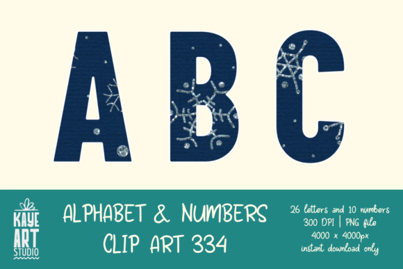 Christmas Alphabet Sublimation 334: Premium Illustrations for Holiday Branding