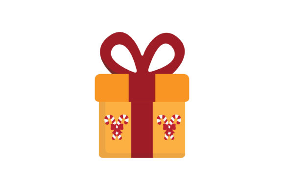 Christmas Gift Vector-4 Illustrations for Branding and Marketing