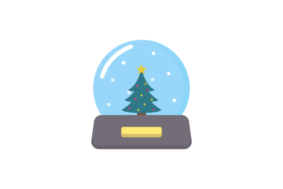 Christmas Snow Globe Vector-82: A Crafter's Review of Seasonal Illustrations