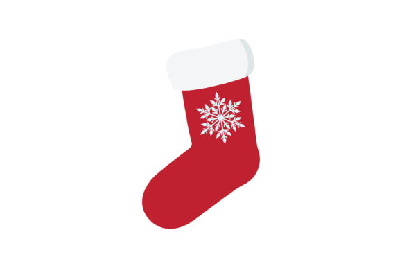 Christmas Sock Vector-1 Illustrations for Seasonal Blogging