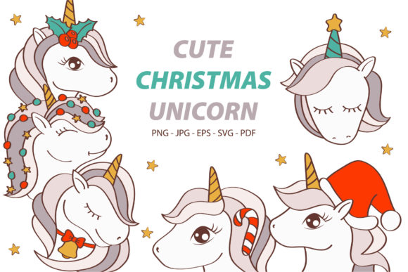 Christmas Unicorn Face, Cute Horse Review
