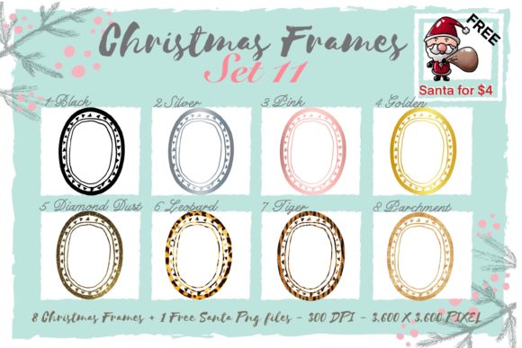 Sublimation Christmas Frames Set 11 Review